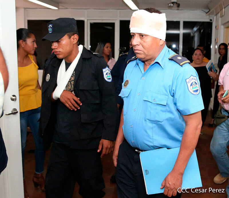 policias-lesionados-ometepe-interponen-denuncia-ante-la-procuraduria-de-derechos-humanos